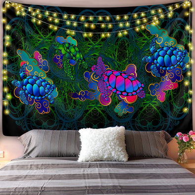 Turtle Trip Wall Tapestry