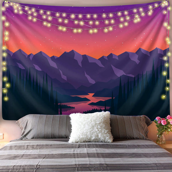 Alaska At Dusk Wall Tapestry