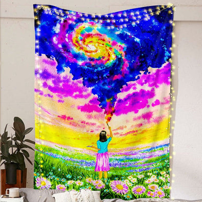 Space Field Wall Tapestry
